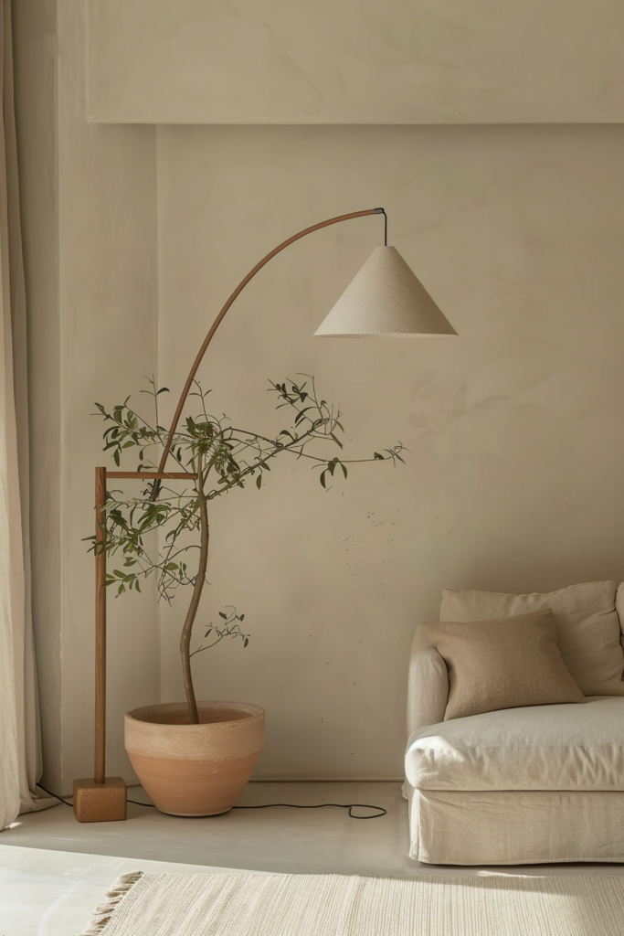 Japandi Floor Lamp Enhancing Ambiance with Style Quiet Minimal — free download