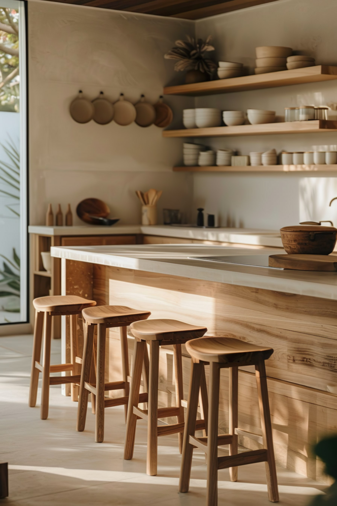 Japandi Kitchen Design Blending Functionality with Style Quiet Minimal