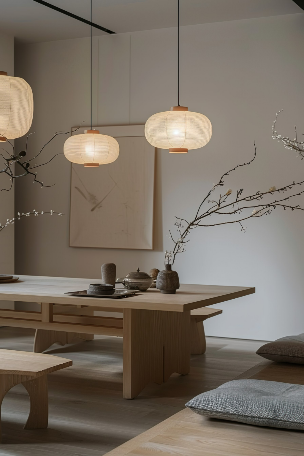 Japandi Table: The Centerpiece of Minimalist Dining - Quiet Minimal