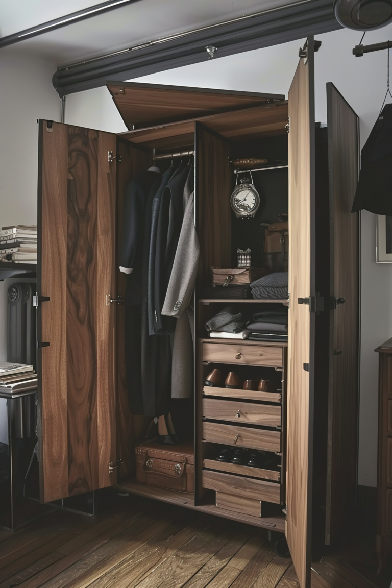 Japandi Wardrobe: Simplifying Clothing Storage with Style - Quiet Minimal