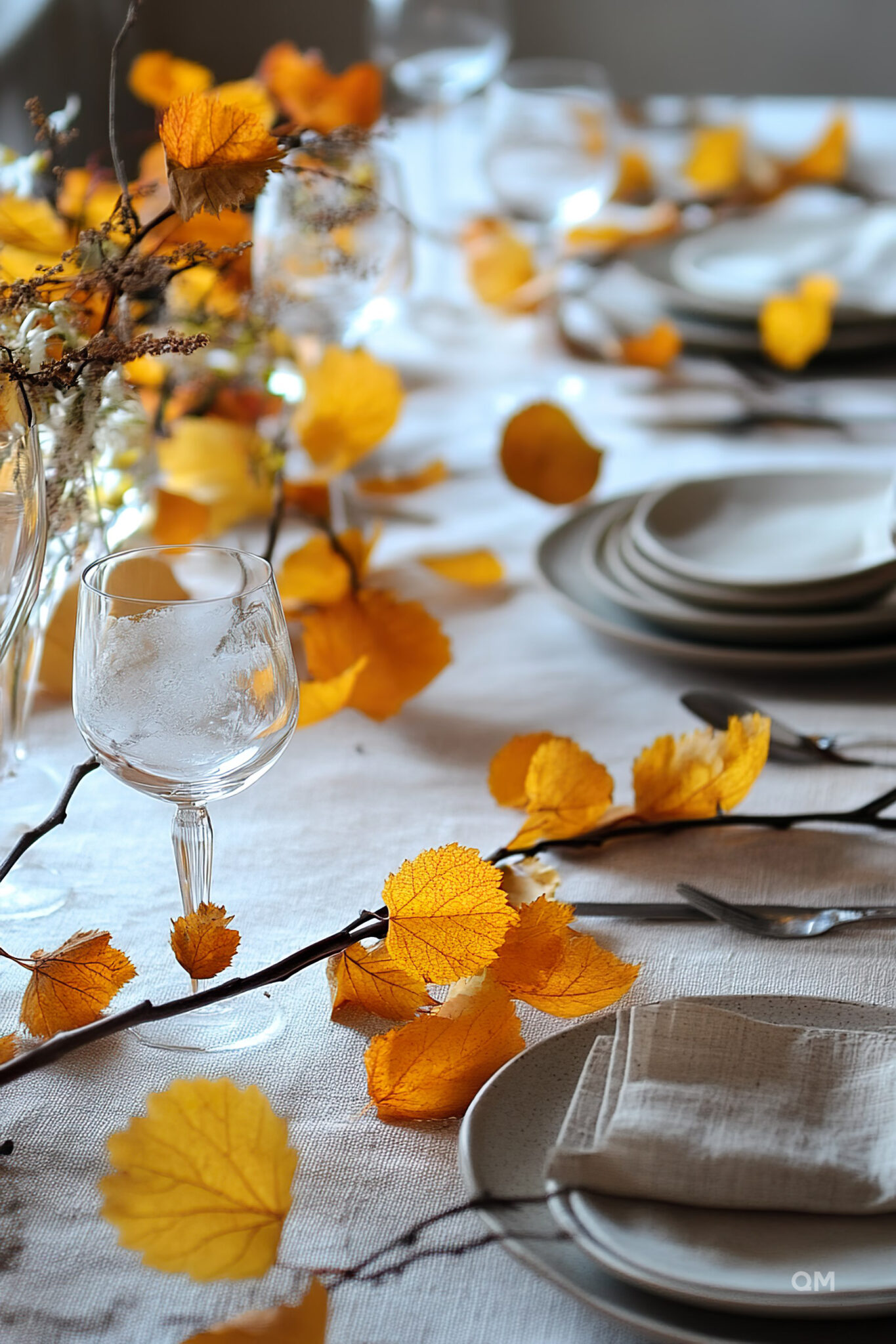 Fall Decor Dining Table: Harvest Celebrations - Quiet Minimal