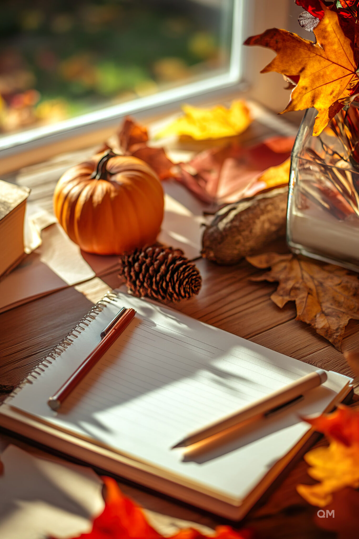 Fall Decor Office: Workplace Warmth - Quiet Minimal