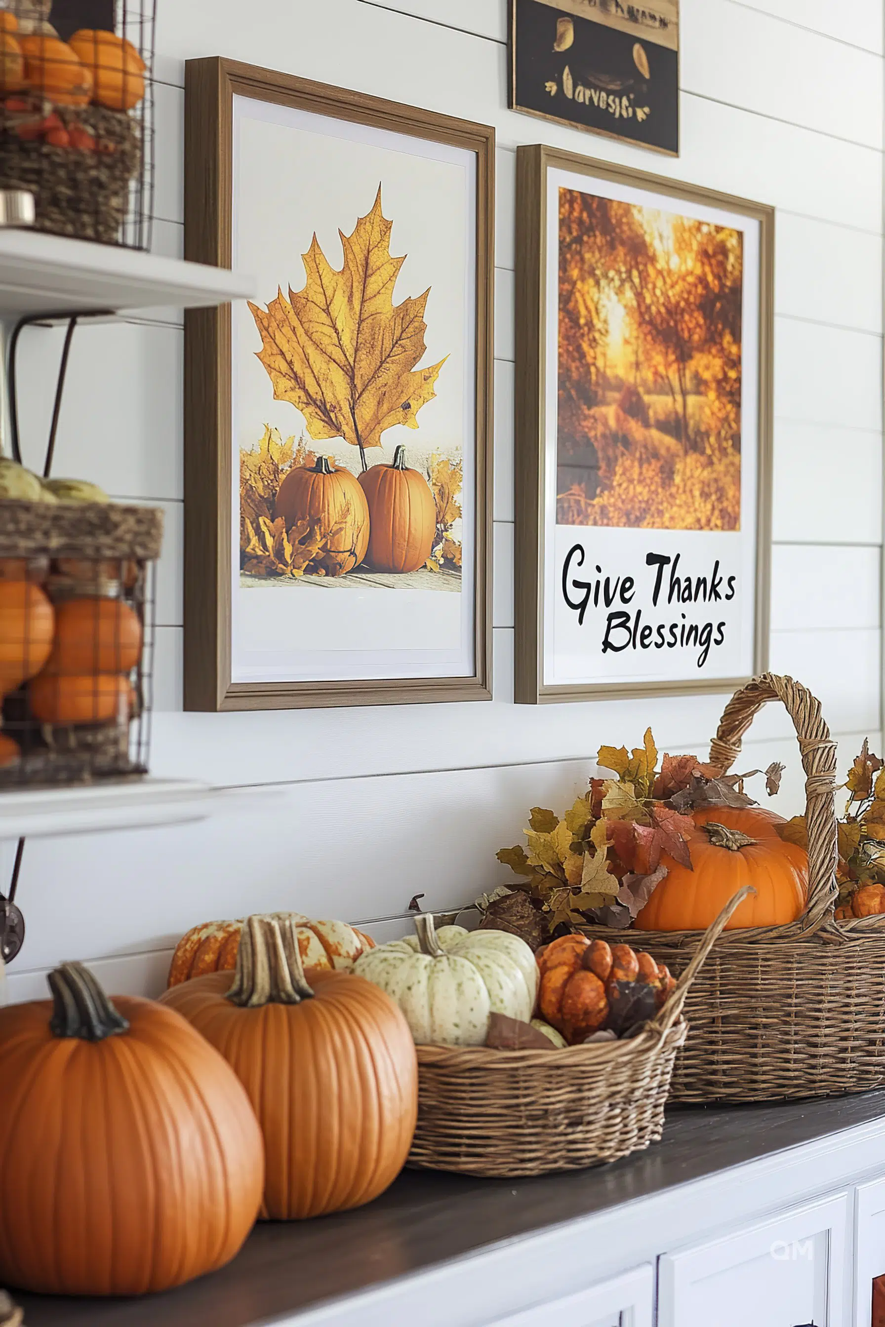 Kitchen Fall Wall Decor: Autumnal Touches - Quiet Minimal