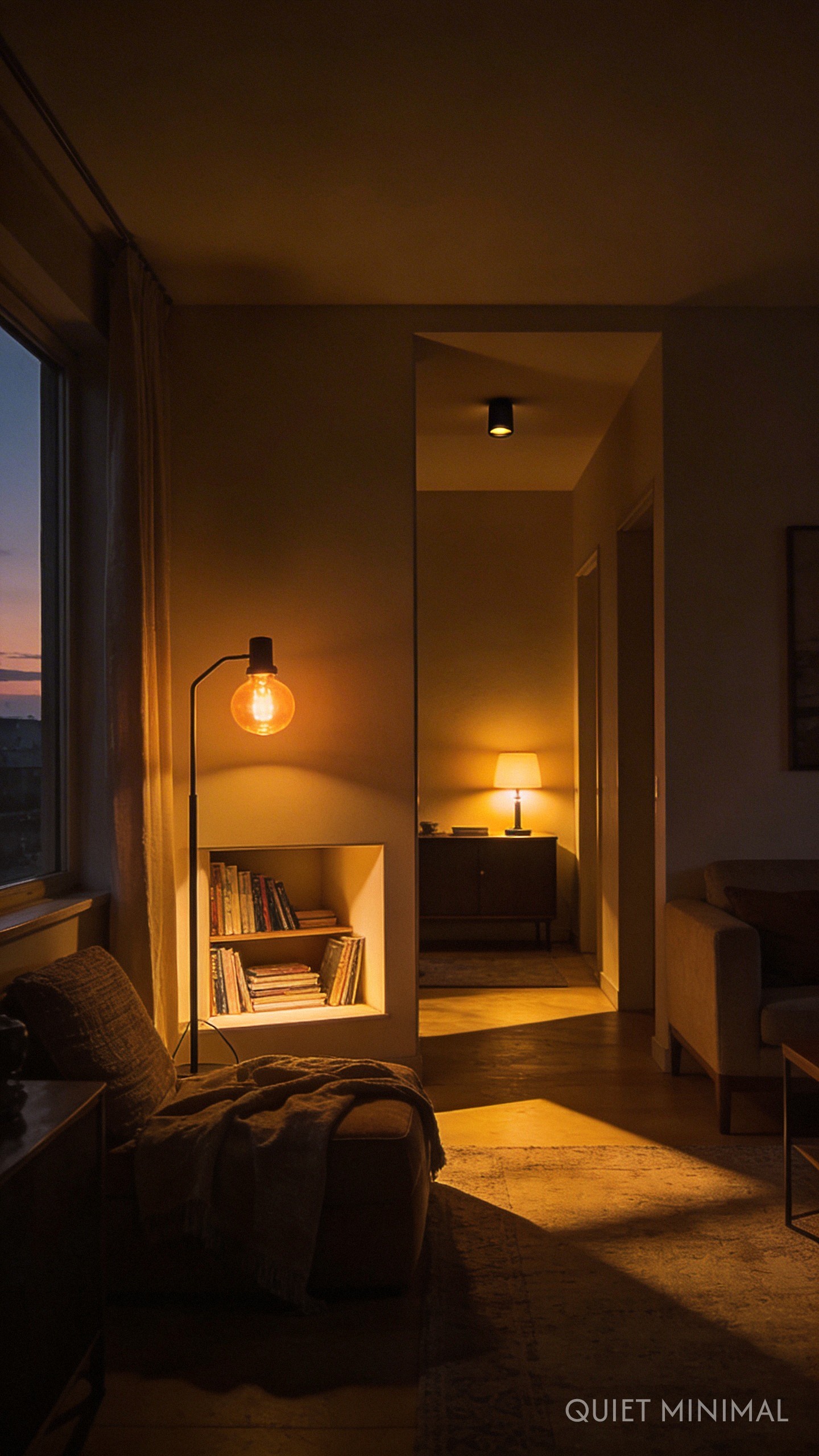 How Cozy Living Room Design Reduces Stress After Work? - Quiet Minimal