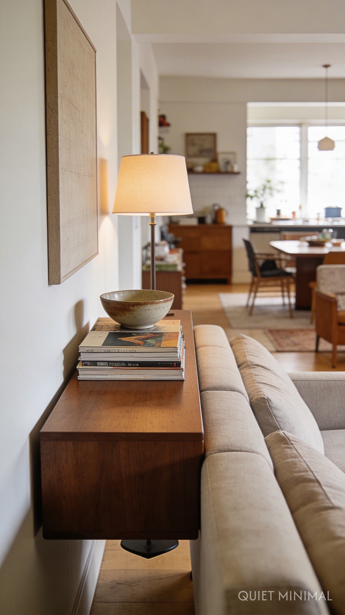 How Double Space Living Room Zoning Works For Privacy? - Quiet Minimal