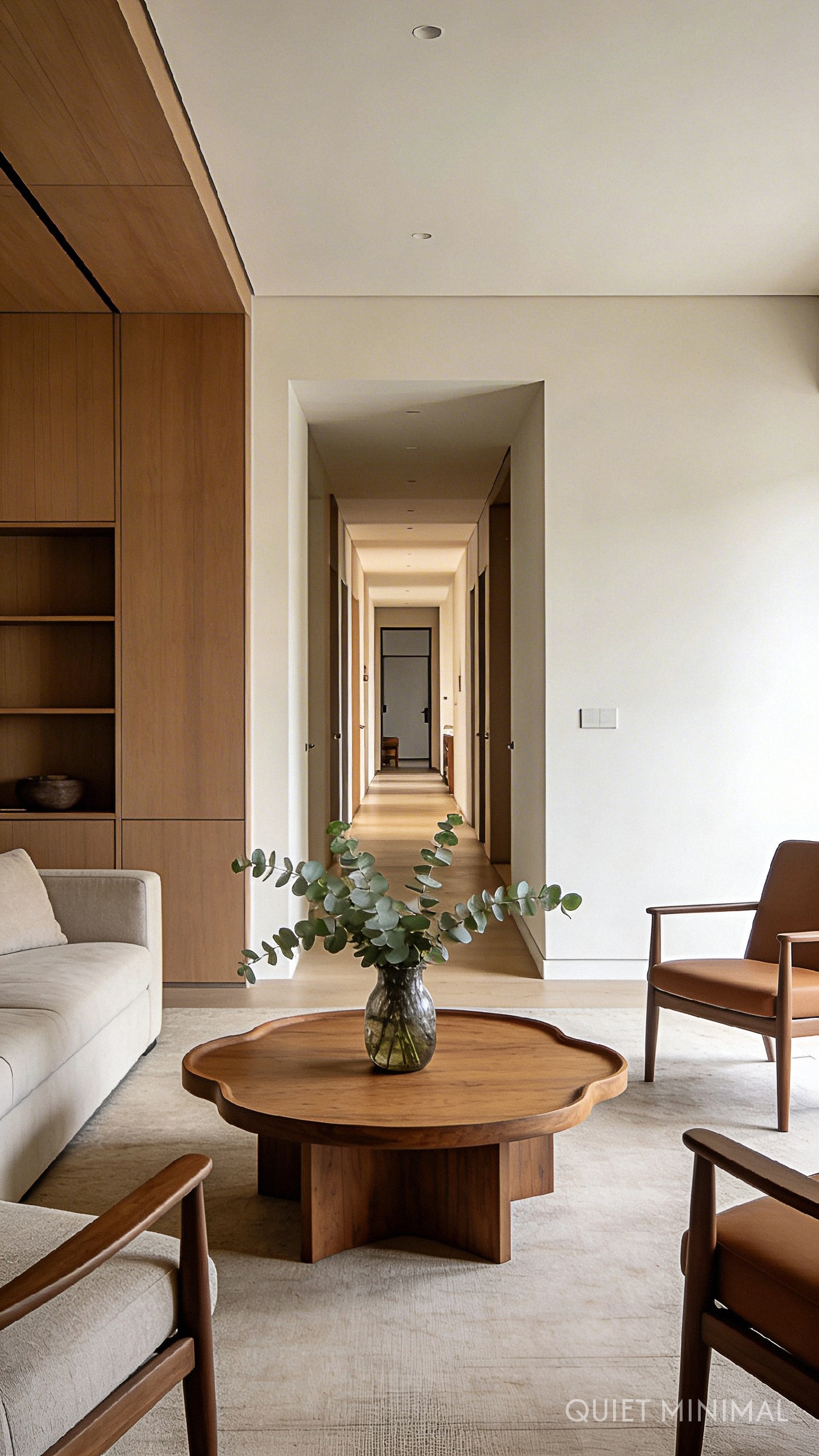 Pass Through Living Room Layout Using Floating Furniture Hacks - Quiet ...