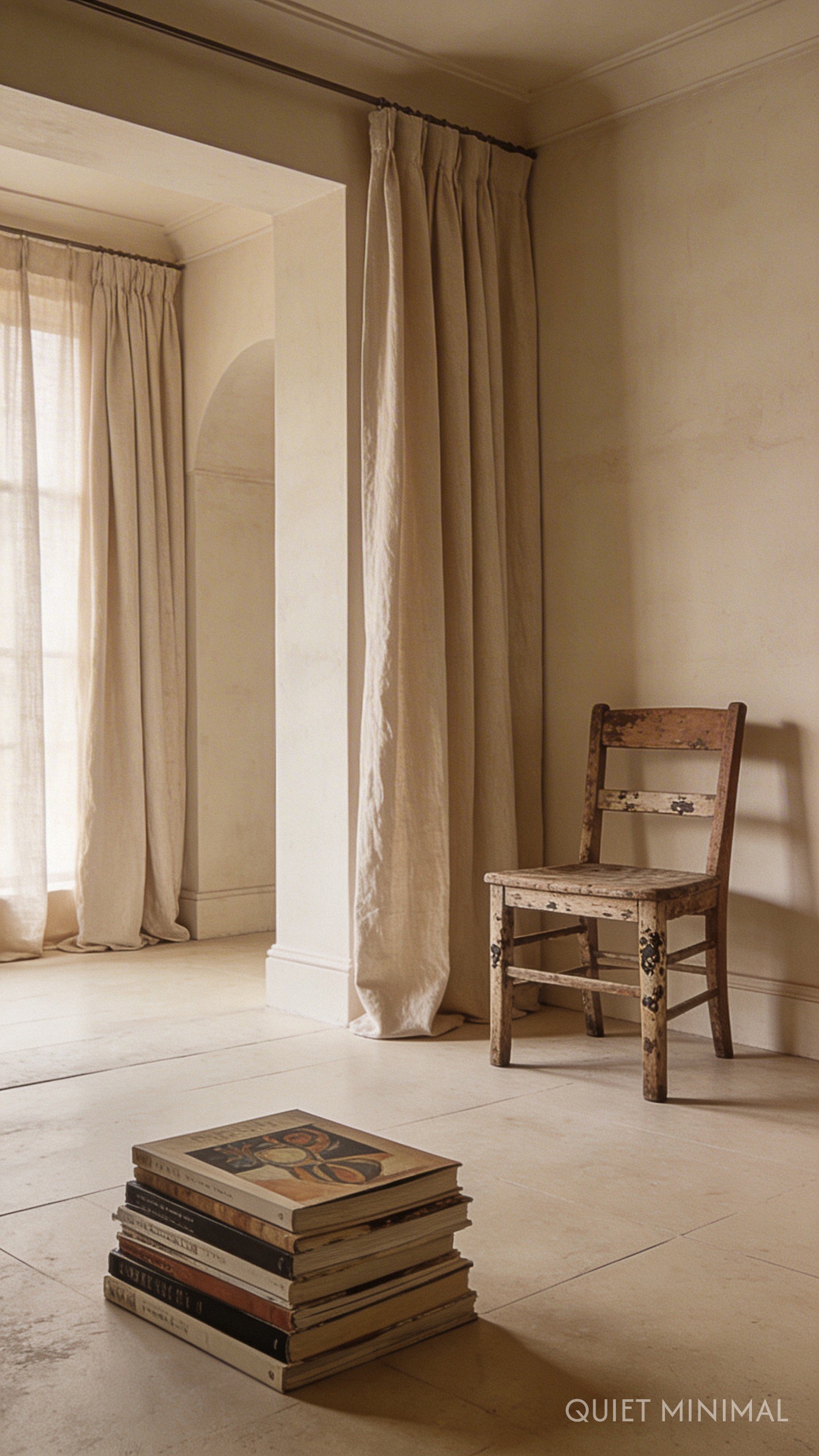 Using Drapes To Make A Small Room Look Larger - Quiet Minimal