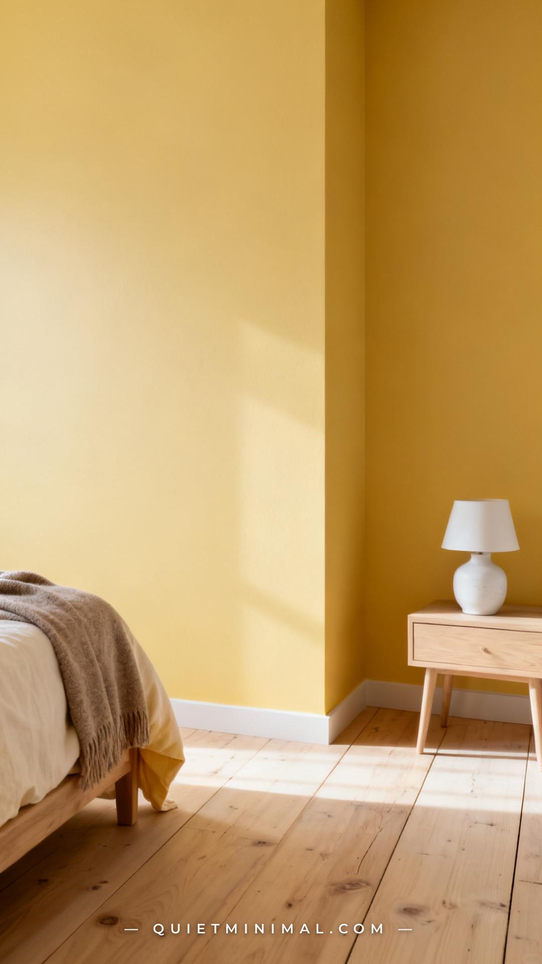 15 Butter Yellow Bedroom Ideas That Feel Cozy, Not Loud - Quiet Minimal