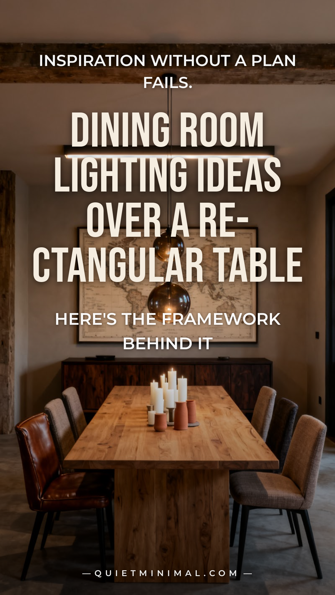 12 Dining Room Lighting Ideas Over a Rectangular Table (Plus the Sizing ...