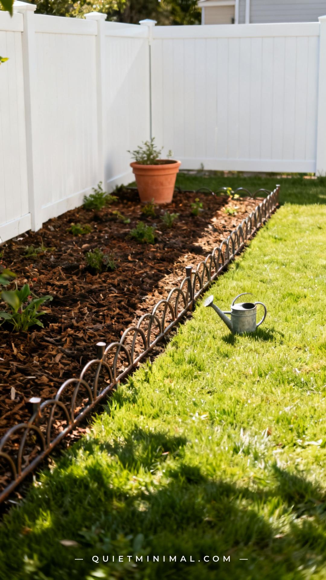 14 Garden Edging Ideas for a Clean Rental Backyard (No Digging Required)