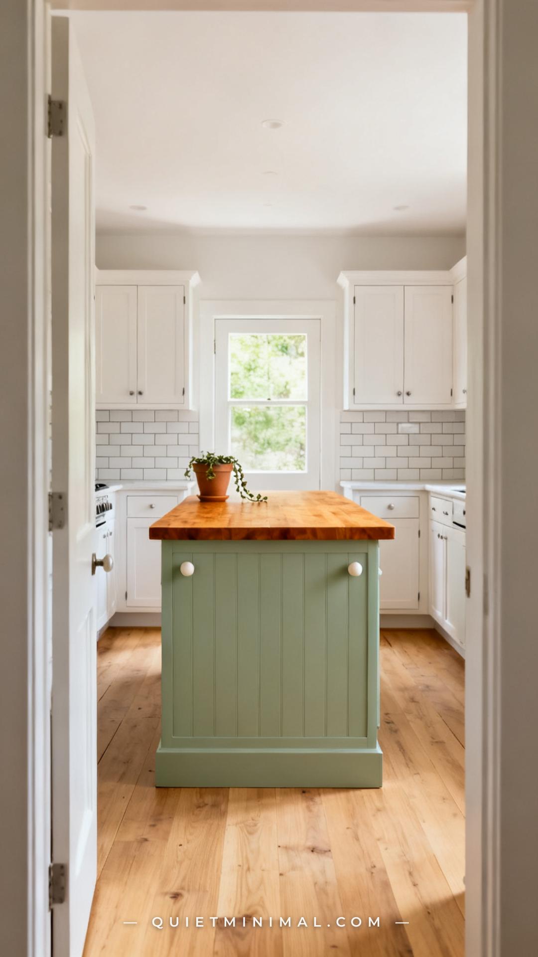13 Kitchen Island Ideas for Small Kitchens That Actually Work - Quiet ...