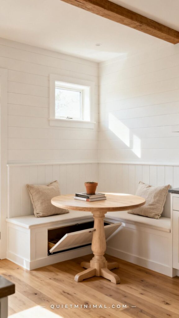 11 DIY Breakfast Nook Ideas with Built-In Bench and Storage on a Budget ...