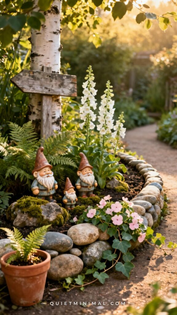 Counter Graden Display 11 Garden Gnome Display Ideas for a Whimsical Cottage and Woodland ...