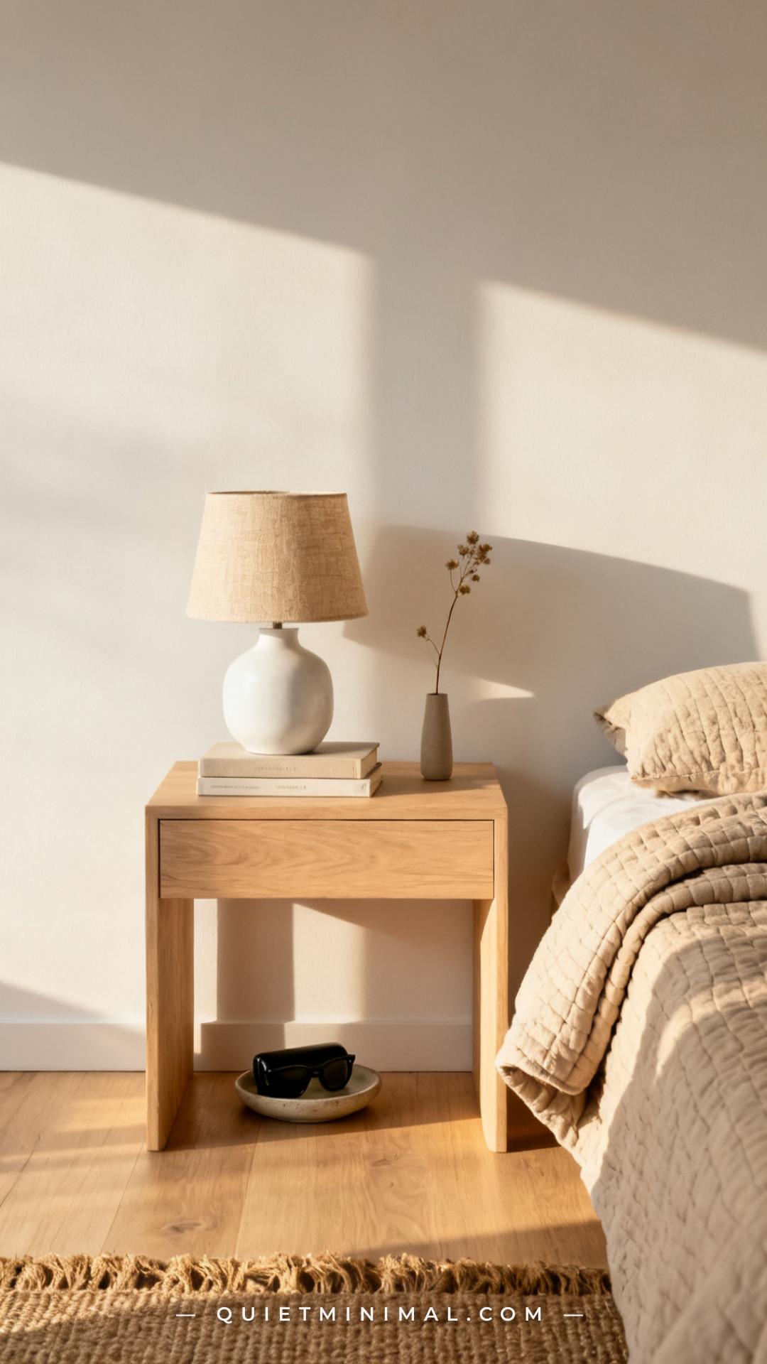 A medium-wide vertical photograph captures the right side of a calm
