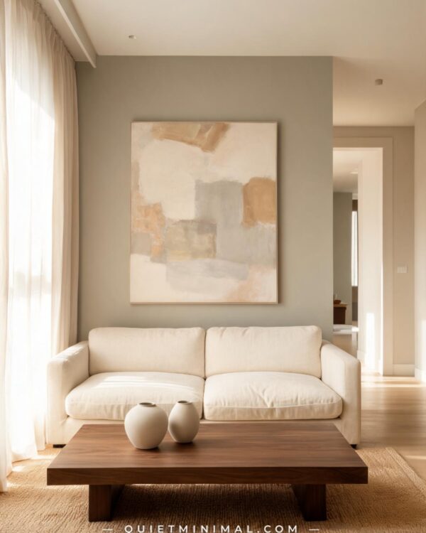 15 Wall Art Ideas for a Calm Neutral Living Room (That Actually Work)