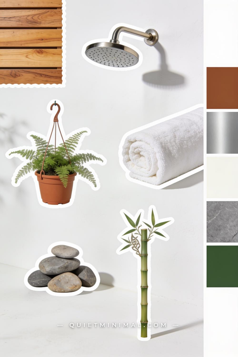 Converted Shed Guest Suite Shopping Collage — Pieces That Pass the Comfort Test