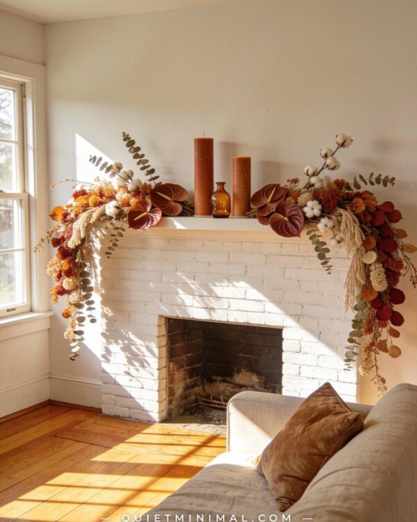 10 DIY Fall Garland Ideas for Your Mantel That Look Genuinely Designed