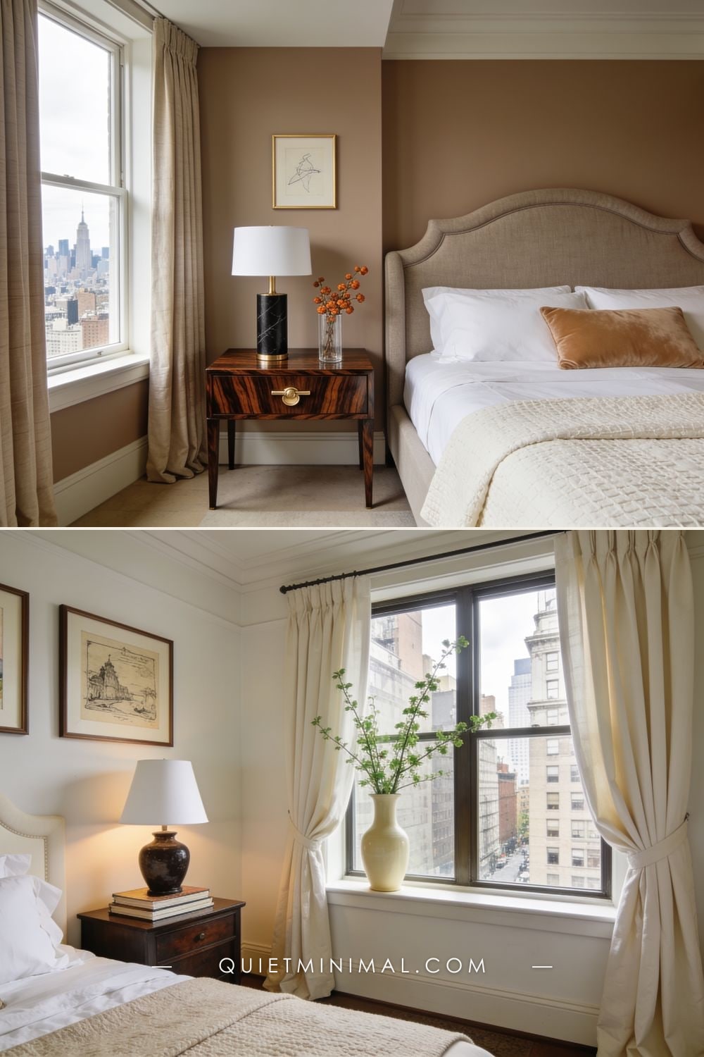 Bedrooms and Reading Nooks — small New York apartment interior