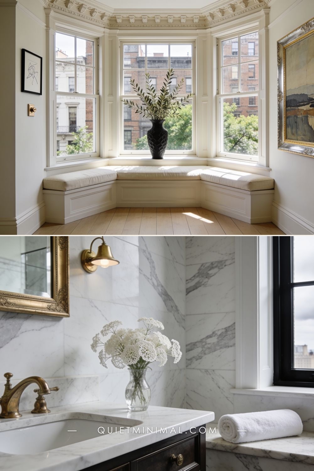 Classic New York Architecture — small New York apartment interior