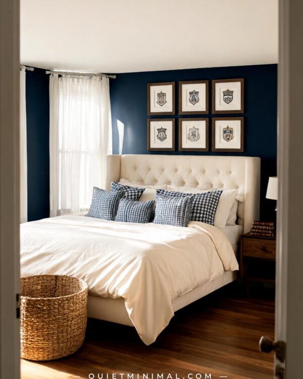 13 Preppy Bedroom Decor Ideas That Look Polished, Not Dorm-Room Basic