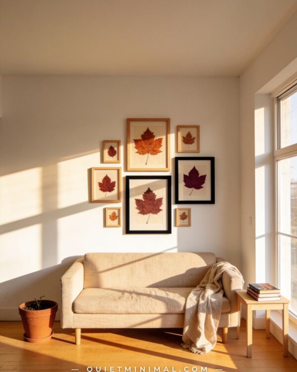 13 Pressed Leaf Art Ideas for Fall Walls That Actually Look Intentional