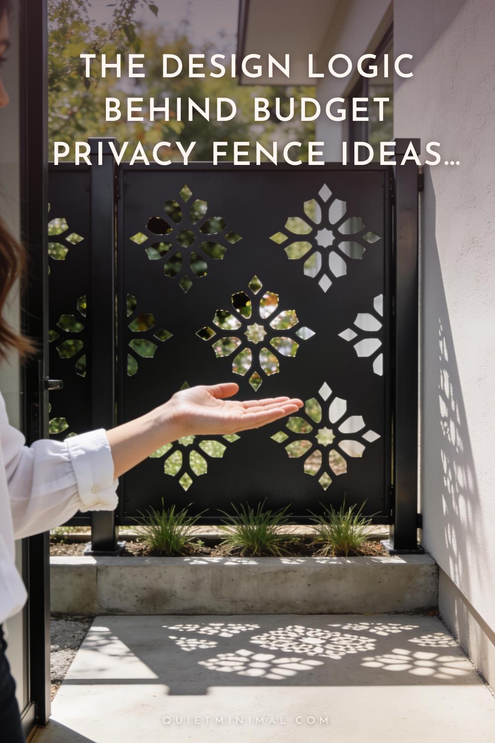 14 Privacy Fence Ideas That Look Expensive on a Budget (But Really Aren ...