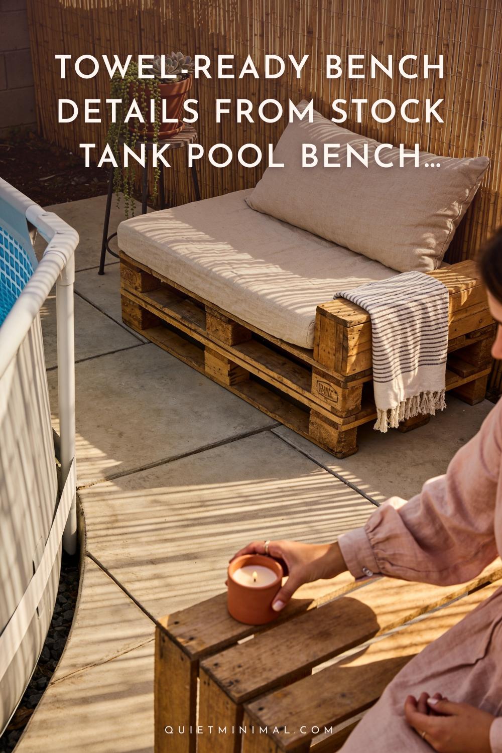 11 Stock Tank Pool Bench Ideas That Actually Work in Small Yards ...
