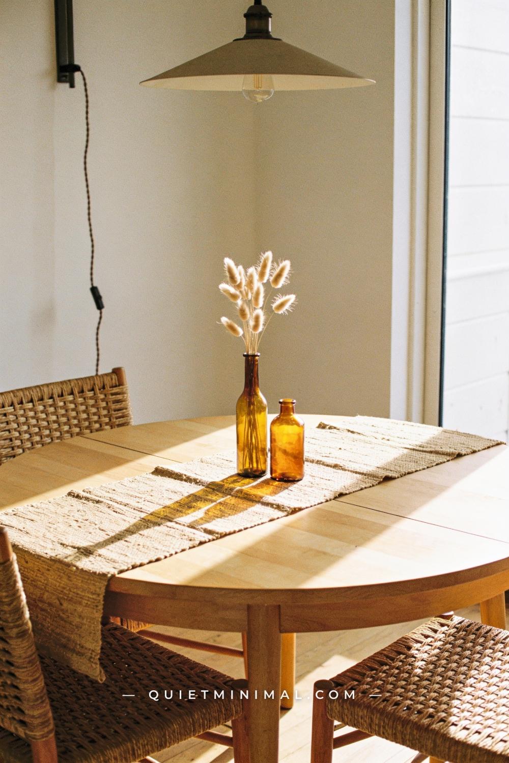 A wide establishing shot from across a dining room