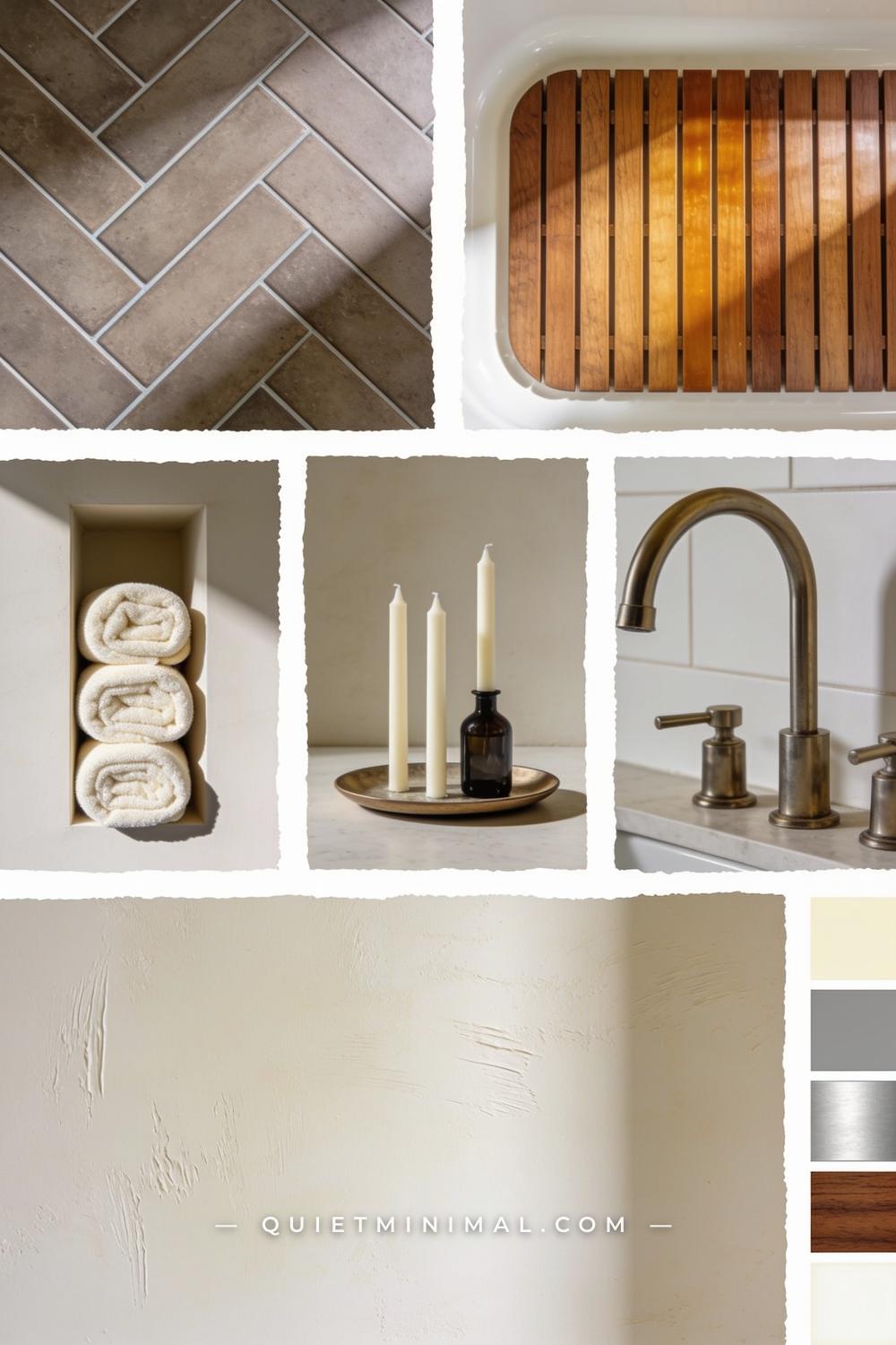 Gray Floor Bathroom Wall Colors — An Undertone-Matching Mood Board