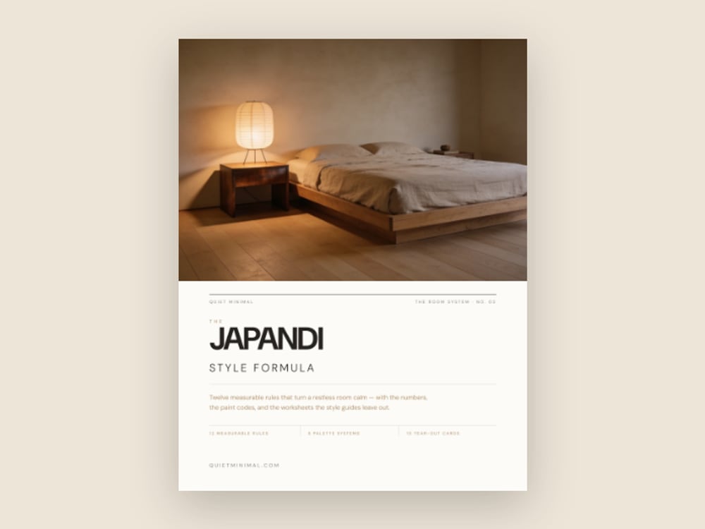 The Japandi Style Formula