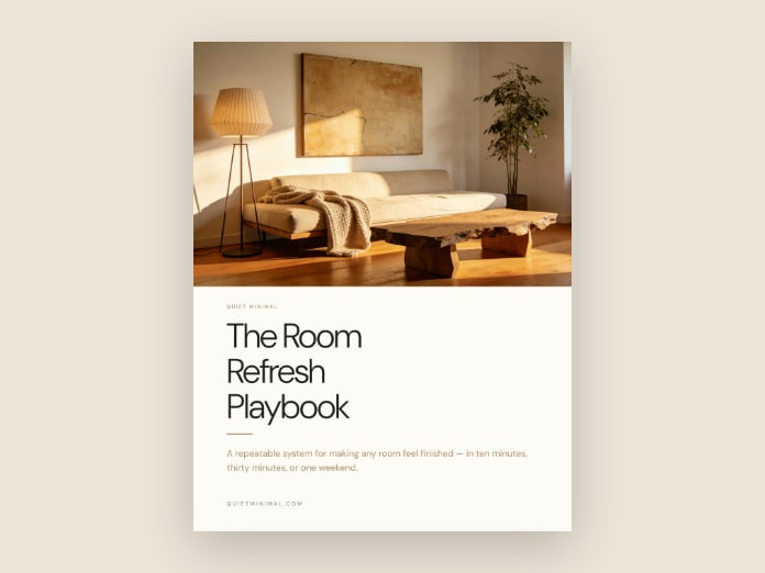 The Room Refresh Playbook