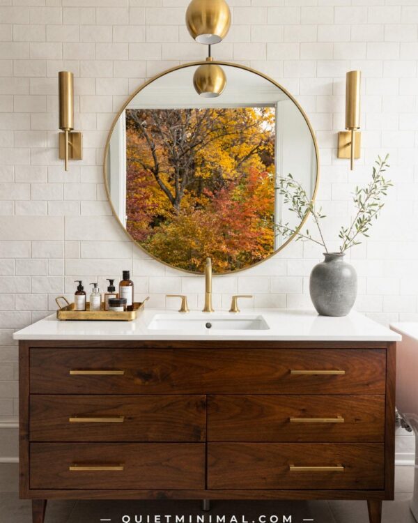The Truth About the Mid Century Bathroom Vanity Everyone Keeps Saving