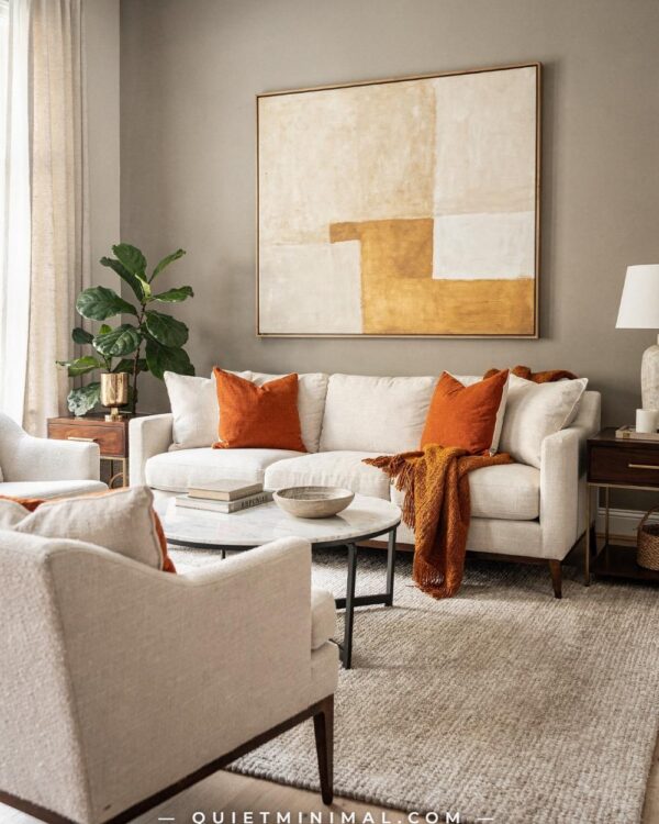 What Designers Mean by a Transitional Living Room