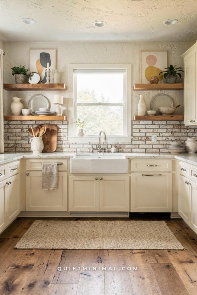 Faux Brick Backsplash Kitchen Ideas: Can It Really Look Like Old Brick?