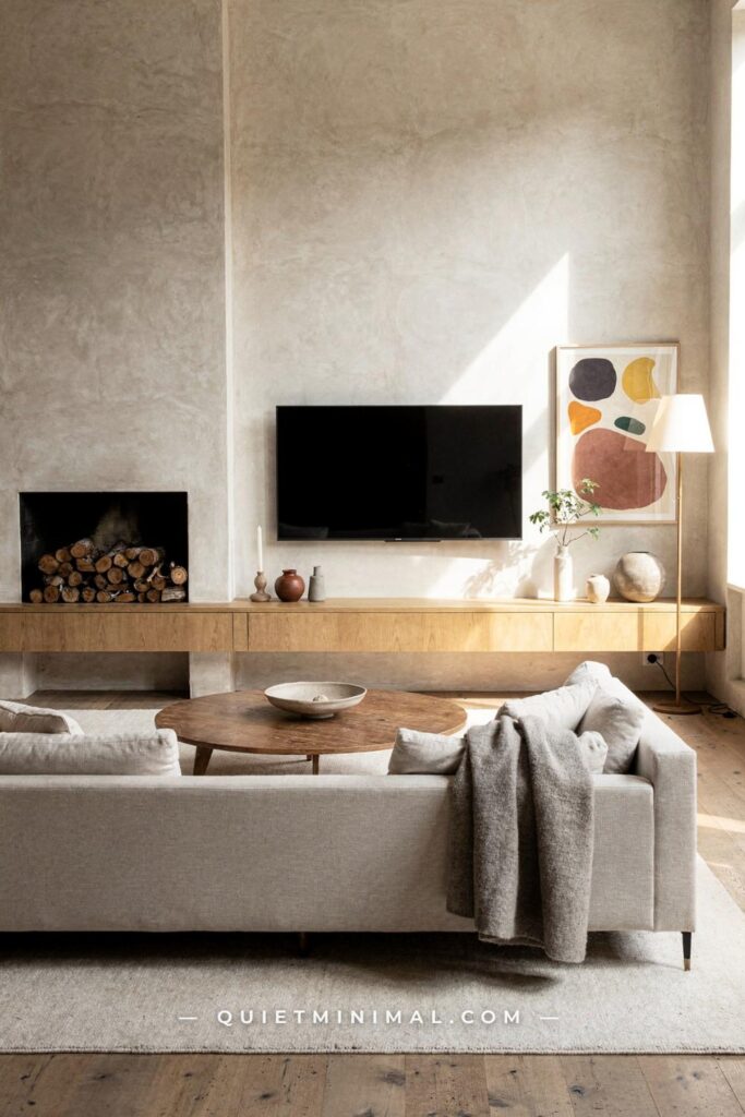TV Next to Fireplace Layout: A Step-by-Step Plan for One Calm Wall